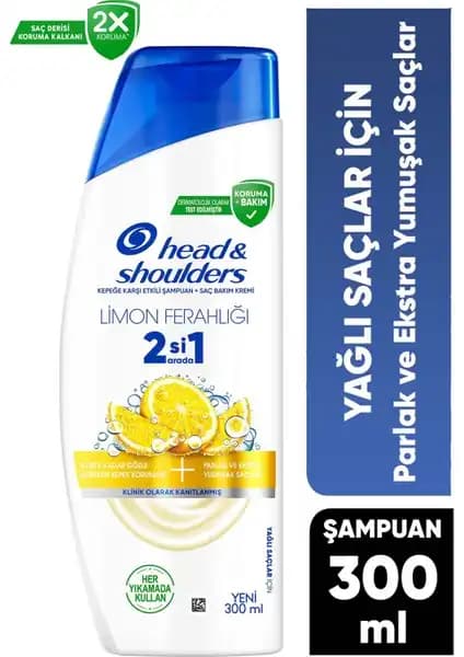 Head&Shoulders Limon Ferahlığı 2'si 1 Arada Şampuan İncelemesi ve Kullanıcı Yorumları