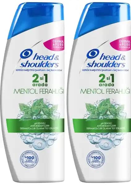 Head&Shoulders Mentol Ferahlığı Şampuanı Kepek ve Saç Sağlığı İçin Güvenilir Çözüm