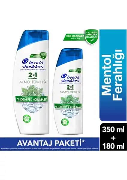 Head&Shoulders Mentollü Şampuan Kepeğe Karşı Etkili ve Ferahlatıcı Özellikler
