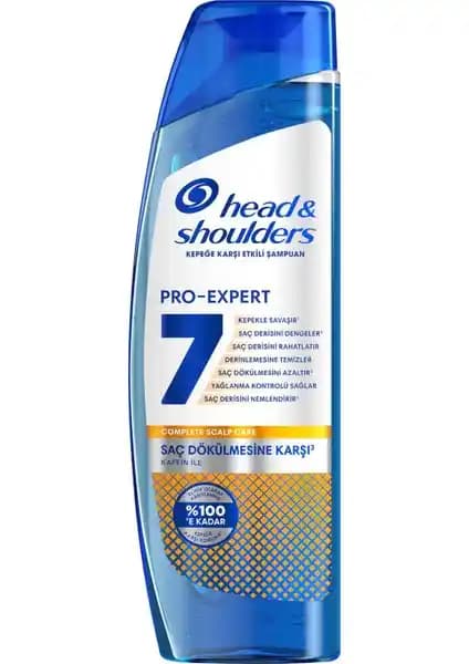 Head&Shoulders Pro-Expert 7 Dökülme Savunması Kepek ve Saç Dökülmesine Karşı Etkili Şampuan