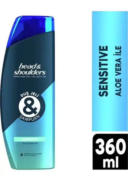 Head & Shoulders Sensitive Duş Jeli ve Şampuanı: Etkili Kepek ve Cilt Bakımı Ürünü