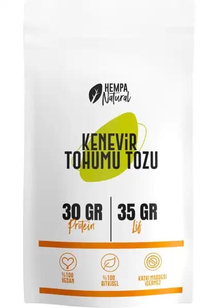 Hempa Natural Kenevir Tohumu Tozu: Doğal ve Sağlıklı Beslenme İçin Güçlü Bir Seçenek