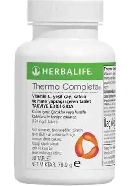 Herbalife Thermo Complete: Doğal İçeriklerle Enerji Artırıcı ve Yağ Yakıcı Takviye