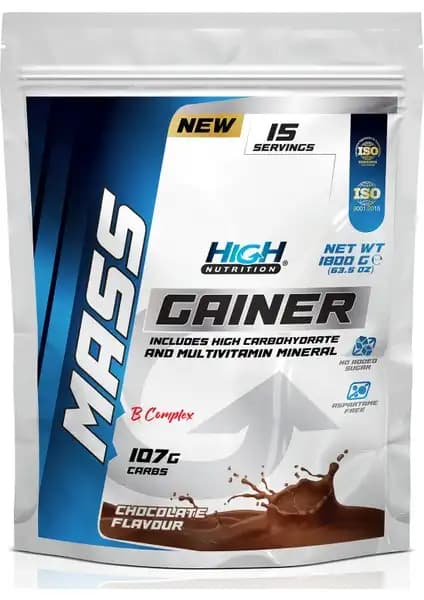 High Mass Gainer 1800 Gr Kas Kütlesini Artıran Besleyici Toz Ürünü Özellikleri ve Kullanım Yönergeleri