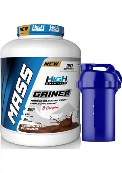 High Nutrition Mass Gainer 3600 gr Çikolata Aromasıyla Yüksek Enerji ve Kas Gelişimi Destekleri