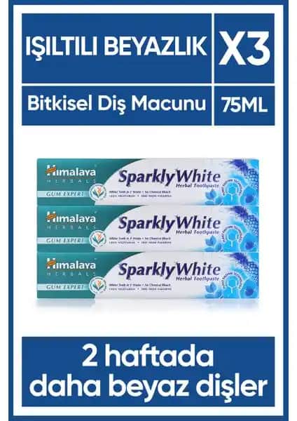 Himalaya Sparkly White Doğal ve Florürsüz Beyazlatıcı Diş Macunu Özellikleri ve Faydaları