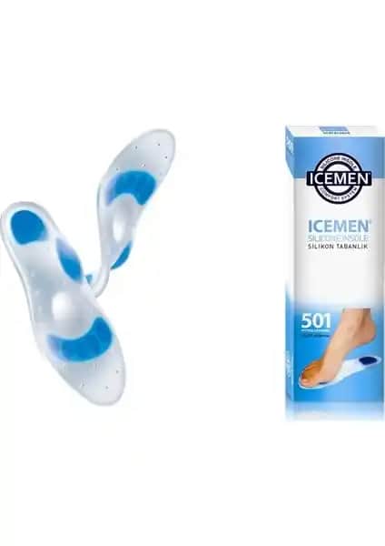 Icemen Tam Anatomik Silikon Ayakkabı Tabanlığı: Konfor ve Destek Sunan Ergonomik Tasarım