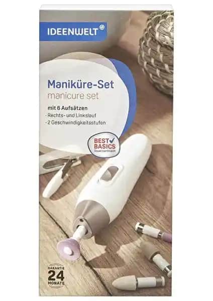 İdeenwelt Rose Gold Manikür ve Pedikür Seti: Şık ve Çok Fonksiyonlu Kişisel Bakım Çözümü