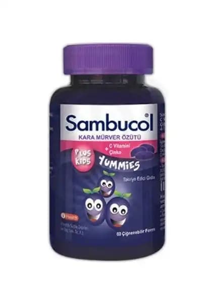 İhealth Sağlık Sambucol Plus Kids Yummies: Güçlü Bağışıklık ve İştah Artırıcı Takviye