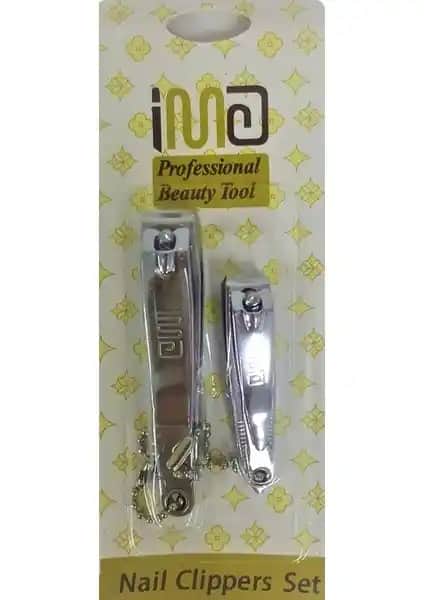 İma 2'li Düz Uç Tırnak Makası Seti Güvenli ve Pratik Tırnak Bakımı Çözümü