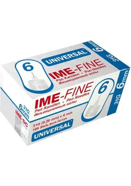 İme-Dc Ime Fıne Insülin Kalemi Iğne Ucu 6mm: Güvenilir ve Konforlu Enjeksiyon Çözümü