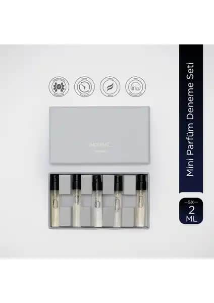 Imprime Mini Kadın Parfüm Deneme Seti: Çeşitli Kokular ve Seyahat Uygunluğu Sunar