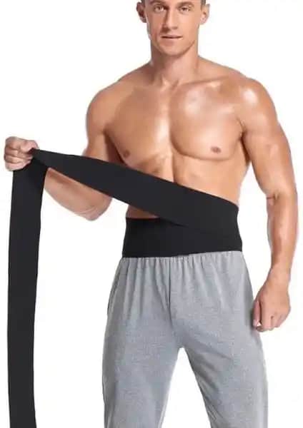 İnce Yaşam Tummy Wrap Bel Lastik Erkek ile Bel ve Karın Bölgesini Şekillendirin