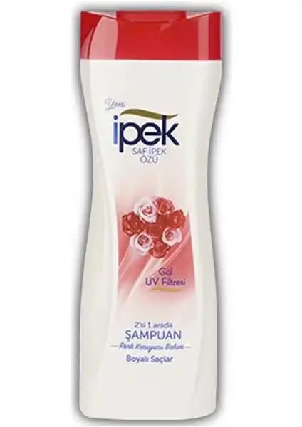 İpek Ipek Boyalı Saçlar İçin Gül Özlü 2'li 1 Arada Şampuan - Renk Koruma ve Parlaklık