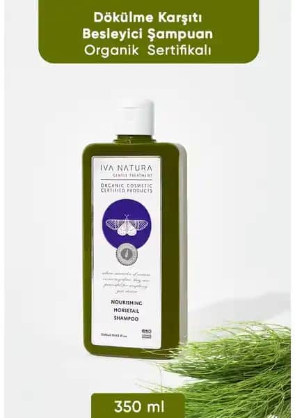 Iva Natura Organik Hyaluronik Asit İçeren Besleyici Şampuan Saç Sağlığını Destekler ve Güçlendirir