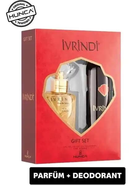 İvrindi Kadın Parfüm ve Deodorant Seti: Zarafet ve Ferahlık Sunan Günlük Kullanım Ürünü