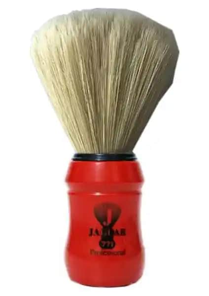 Jaguar 771 K Profesyonel Kırmızı Tıraş Fırçası - Doğal Malzeme ve Yüksek Performans