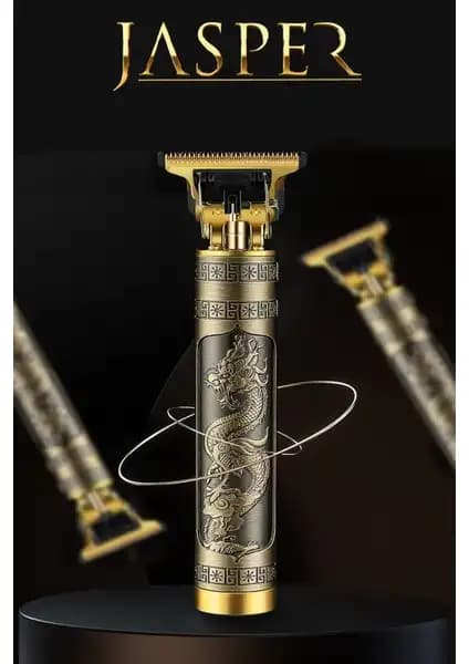 Jasper Metal Gövdeli T-Bıçaklı Çok Yönlü Profesyonel Tıraş Makinesi Özellikleri ve Kullanım Alanları