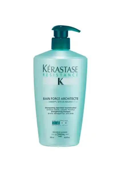 Kerastase Resistance Bain Force Architecte: Yıpranmış Saçlar İçin Güçlendirici ve Onarıcı Şampuan