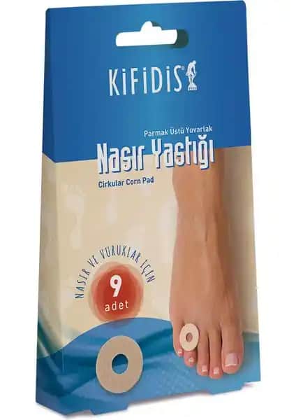 Kifidis 010 Parmak Üstü Yuvarlak Ayak Yastığı ile Günlük Konfor ve Güvenlik