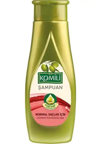 Komili Zeytinyağlı Normal Saçlar için Doğal Bakım Şampuanı 500 ml