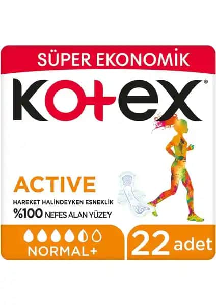 Kotex Hijyenik Ped Active Normal Süper Ekonomik: Günlük Konfor ve Güvenlik Sağlayan Ürün
