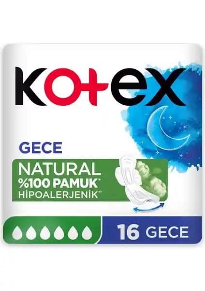 Kotex Natural Hijyenik Ped: Doğal ve Güvenli Kadın Hijyen Ürünü Özellikleri ve Kullanım Avantajları