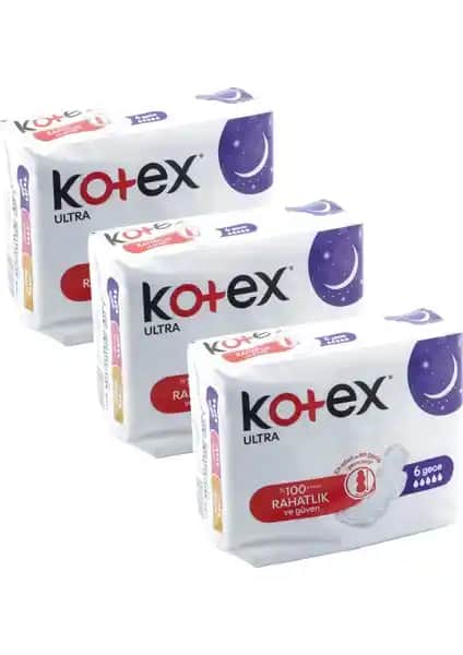 Kotex Ultra Extra Gece Pedleri: Yüksek Emicilik ve Güvenlik Sunan Kadın Hijyen Ürünü