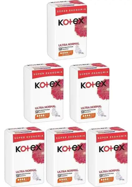 Kotex Ultra Normal Hijyenik Ped Günlük Kullanım İçin Güvenli ve Konforlu Çözüm