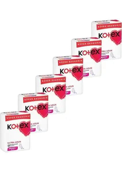 Kotex Ultra Quadro Süper Eko Uzun Pedler Günlük ve Gece Kullanımı İçin Güvenilir ve Ekonomik Çözüm
