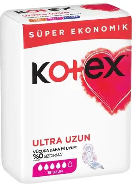 Kotex Ultra Uzun Ped: Günlük Konfor ve Güvenlik İçin Tasarlanmış Hijyen Ürünü