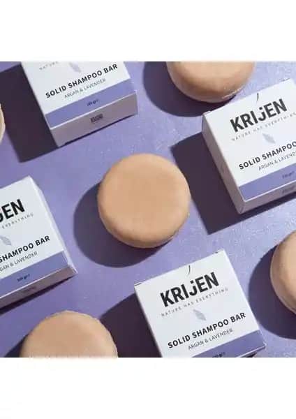Krijen Argan ve Lavanta Katı Şampuan: Doğal ve Vegan Saç Bakım Ürünü Özellikleri