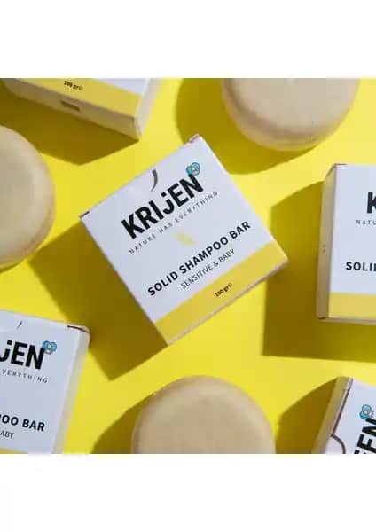 Krijen Hassas Cilt ve Bebek Katı Şampuanı: Doğal ve Güvenilir Bakım Ürünü
