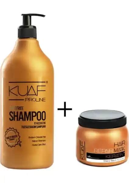 Kuaf Tuzsuz Şampuan ve Keratin Saç Maskesi ile Doğal Saç Bakımında Yeni Dönem