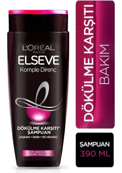 L'Oréal Elseve Komple Direnç Şampuanı Saç Güçlendirme ve Sağlık Artırıcı Özellikleri