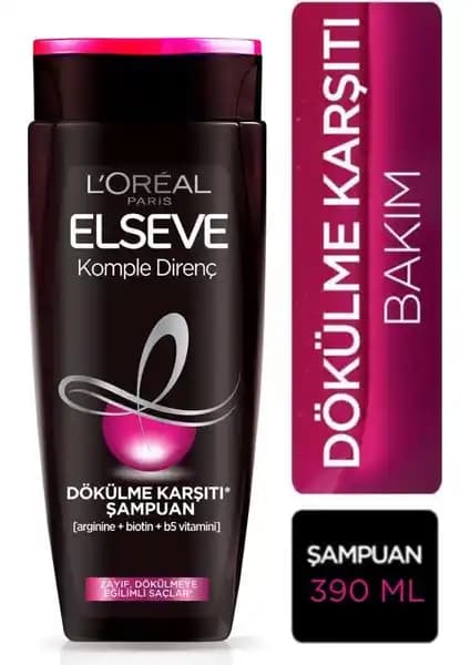 L'Oréal Elseve Komple Direnç Şampuanı Saç Güçlendirme ve Sağlık Artırıcı Özellikleri