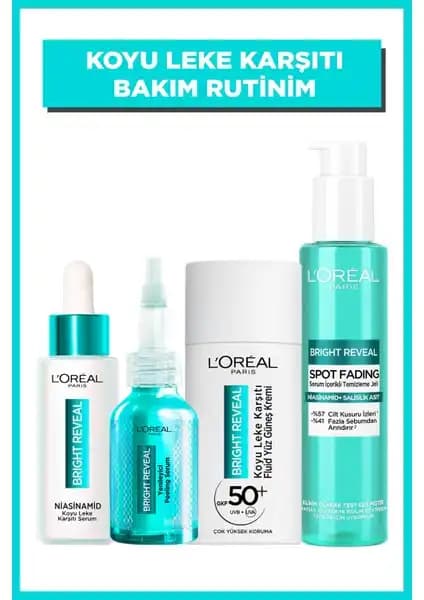 L'Oréal Paris Bright Reveal Seti: Cilt Parlaklığını Artıran Güvenilir Bakım Ürünü