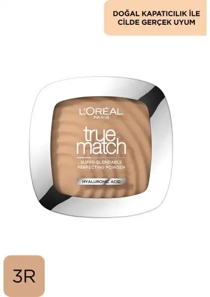 L'Oréal Paris True Match Pudra 3.R/3.C Rose Beige ile doğal ve kusursuz makyaj deneyimi