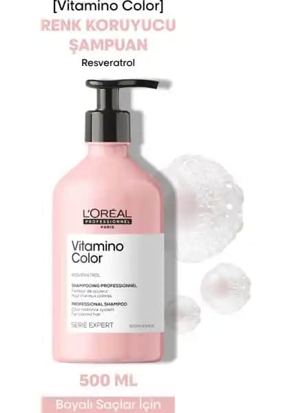 L'Oréal Vitamino Color Renk Koruyucu Şampuan: Boyalı Saçlar İçin Güvenilir Bakım Çözümü