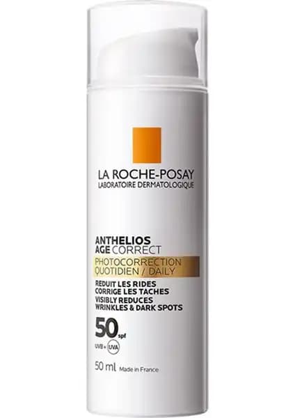 La Roche-Posay Anthelios Age Correct SPF 50 Güneş Kremi: Hassas ve Yaşlanma Karşıtı Koruma