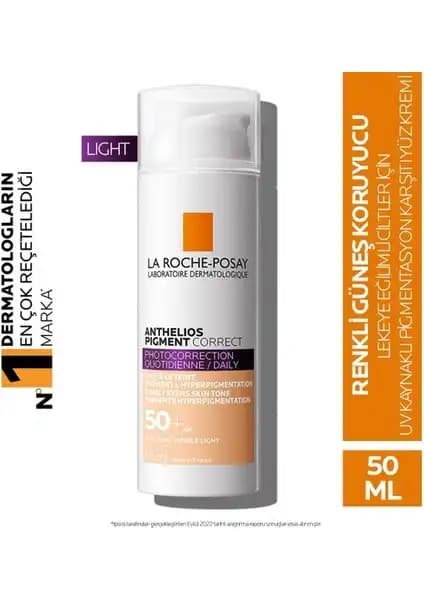 La Roche-Posay Anthelios Pigment Correct Light: Güneş Koruyucu ve Renk Eşitleyici Ürün