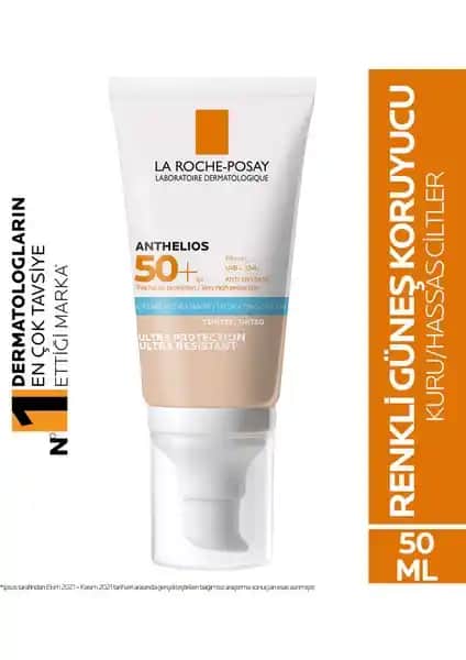 La Roche-Posay Anthelios Ultra Renkli Güneş Kremi Hassas Ciltler İçin Yüksek Koruma