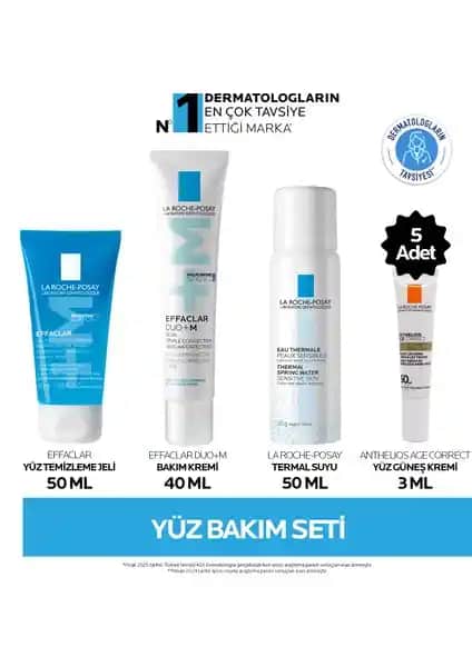 La Roche-Posay Güneş Bakım Seti: Hassas ve Yaşlanma Karşıtı Çok Yönlü Cilt Koruma Çözümü