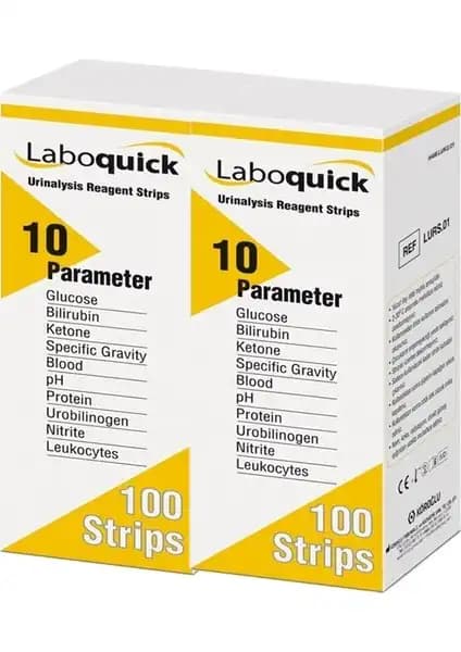 Laboquick Keton İdrar Çubuğu Güvenilir ve Hızlı Tanı İçin Medikal Test Seti