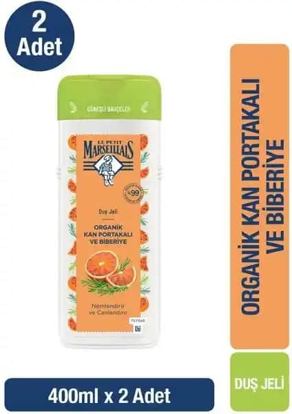 Le Petit Marseillais Organik Kan Portakalı ve Biberiye Duş Jeli: Doğal ve Ferahlatıcı Temizlik Deneyimi