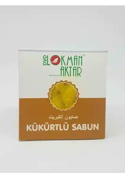 Lokman Aktar Doğal Kükürtlü Sabun Cilt ve Saç Bakımında Güçlü Doğal Temizlik Ürünü