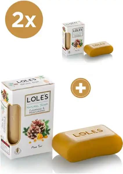 Lole'nin Lüks Bitkisel Çam Katranı Sabunu: Doğal ve Etkili Cilt Temizliği Çözümü