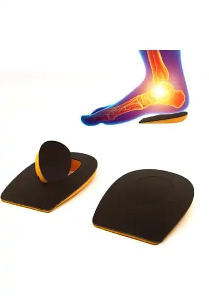 Lord Mountain Heel Relief Deri Gizli Topuk İç Tabanlık: Günlük Kullanım İçin Rahat ve Şık Tasarım