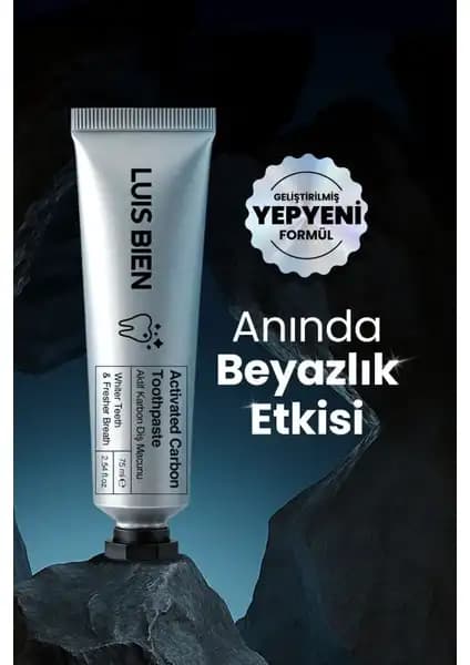 Luis Bien Aktif Karbonlu Diş Beyazlatma Macunu: Güvenilir ve Etkili Ağız Bakım Seçeneği