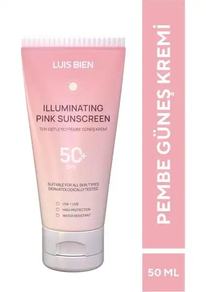 Luis Bien Ton Eşitleyici SPF 50+ ile Güçlü Güneş Koruması ve Cilt Parlaklığı Sağlar
